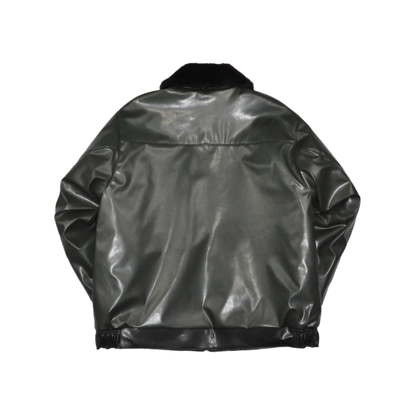 FAUX LEATHER JACKET